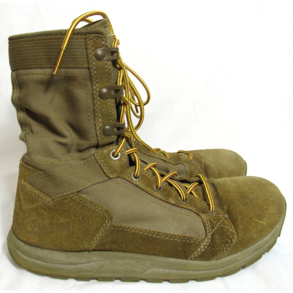 Danner Brown Tachyon 8" Coyote USMC Combat Boots Size 7.5 D EUC
